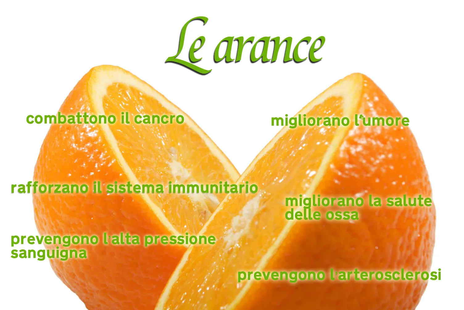 I benefici delle arance